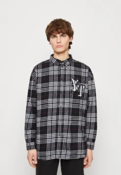 YOURTURN UNISEX - Koszula - White/black