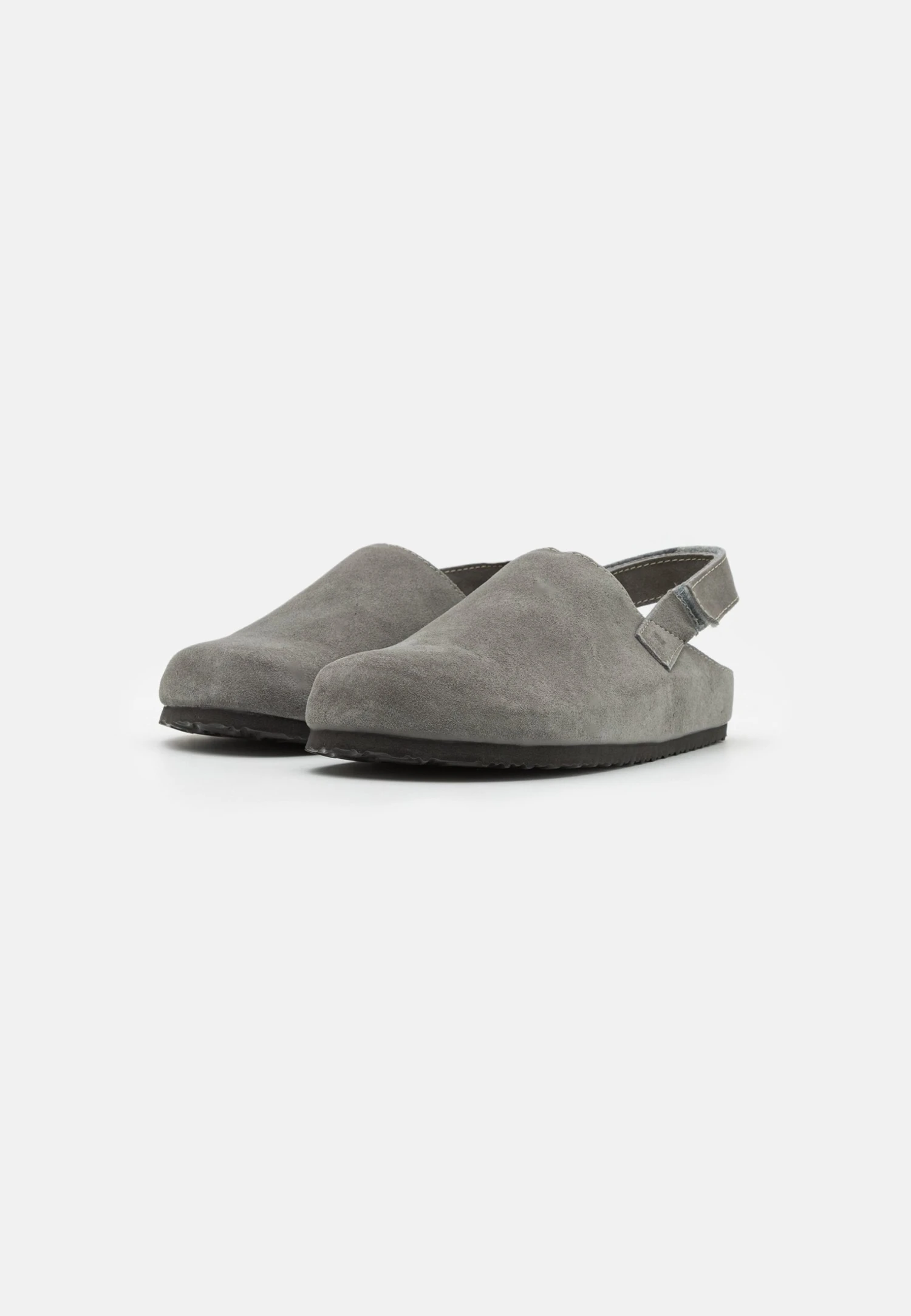 YOURTURN LEATHER UNISEX - Kapcie - Grey 2 YOURTURN LEATHER UNISEX - Kapcie - Grey - obrazek 2
