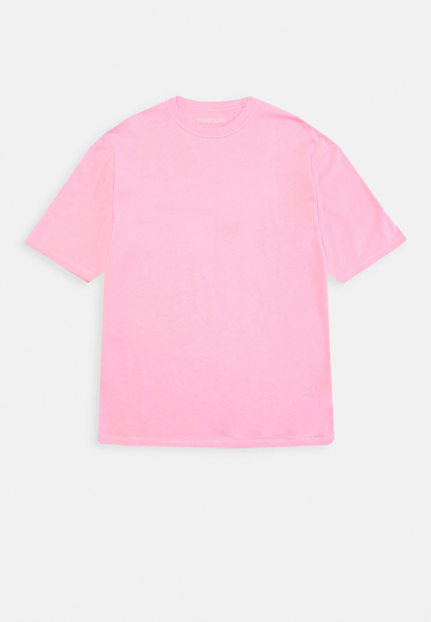 YOURTURN UNISEX - T-shirt Basic - Pink 8 YOURTURN UNISEX - T-shirt Basic - Pink - obrazek 8