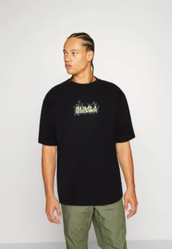 YOURTURN UNISEX - T-shirt Z Nadrukiem - Black