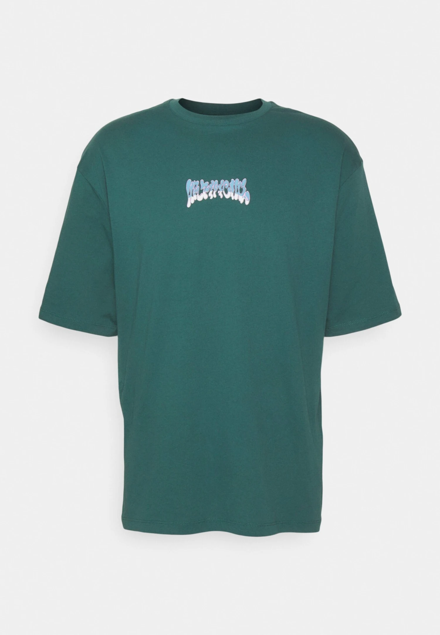 YOURTURN GRAPHIC TEE UNISEX - T-shirt Z Nadrukiem - Green 4 YOURTURN GRAPHIC TEE UNISEX - T-shirt Z Nadrukiem - Green - obrazek 4