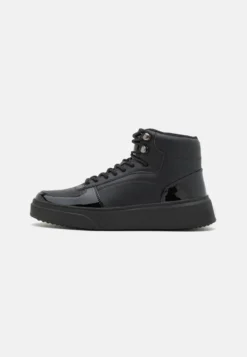 YOURTURN UNISEX - Sneakersy Wysokie - Black