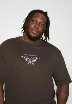 YOURTURN T-shirt Z Nadrukiem - Brown 9 YOURTURN T-shirt Z Nadrukiem - Brown -Yourturn 274ec546c91c453d8b961eea9c224a24 scaled