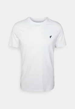 YOURTURN BIRDIE - T-shirt Basic - White/off-white/green -Yourturn 2875d65d462041969d47eda5c39eb47e scaled