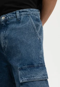 YOURTURN UNISEX - Szorty Jeansowe - Blue Denim -Yourturn 2cf89491c4ca4eb8907d65741994e5f7 scaled