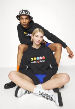 YOURTURN PAC-MAN UNISEX - Bluza - Black -Yourturn 30d6307775db403297fa037df91afe54 scaled