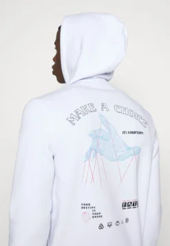 YOURTURN UNISEX - Bluza Z Kapturem - White -Yourturn 355aed036ef44b7bae3f09b9322ba379 scaled