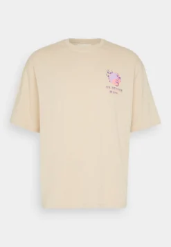 YOURTURN GRAPHIC TEE UNISEX - T-shirt Z Nadrukiem - Beige -Yourturn 3ea29578165a40a38621358db58bfdf7 scaled