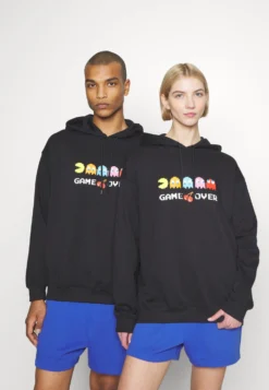 YOURTURN PAC-MAN UNISEX - Bluza - Black