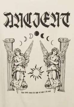 YOURTURN UNISEX - T-shirt Z Nadrukiem - Off White -Yourturn 45ca3c419b2a4844846c4a549ae6fd4b scaled