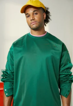 YOURTURN UNISEX - Bluzka Z Długim Rękawem - Dark Green