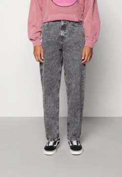 YOURTURN UNISEX - Jeansy Relaxed Fit - Black