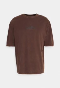 YOURTURN UNISEX - T-shirt Z Nadrukiem - Dark Brown -Yourturn 5e62e337234d4c738c1e9575b91cc5fb scaled