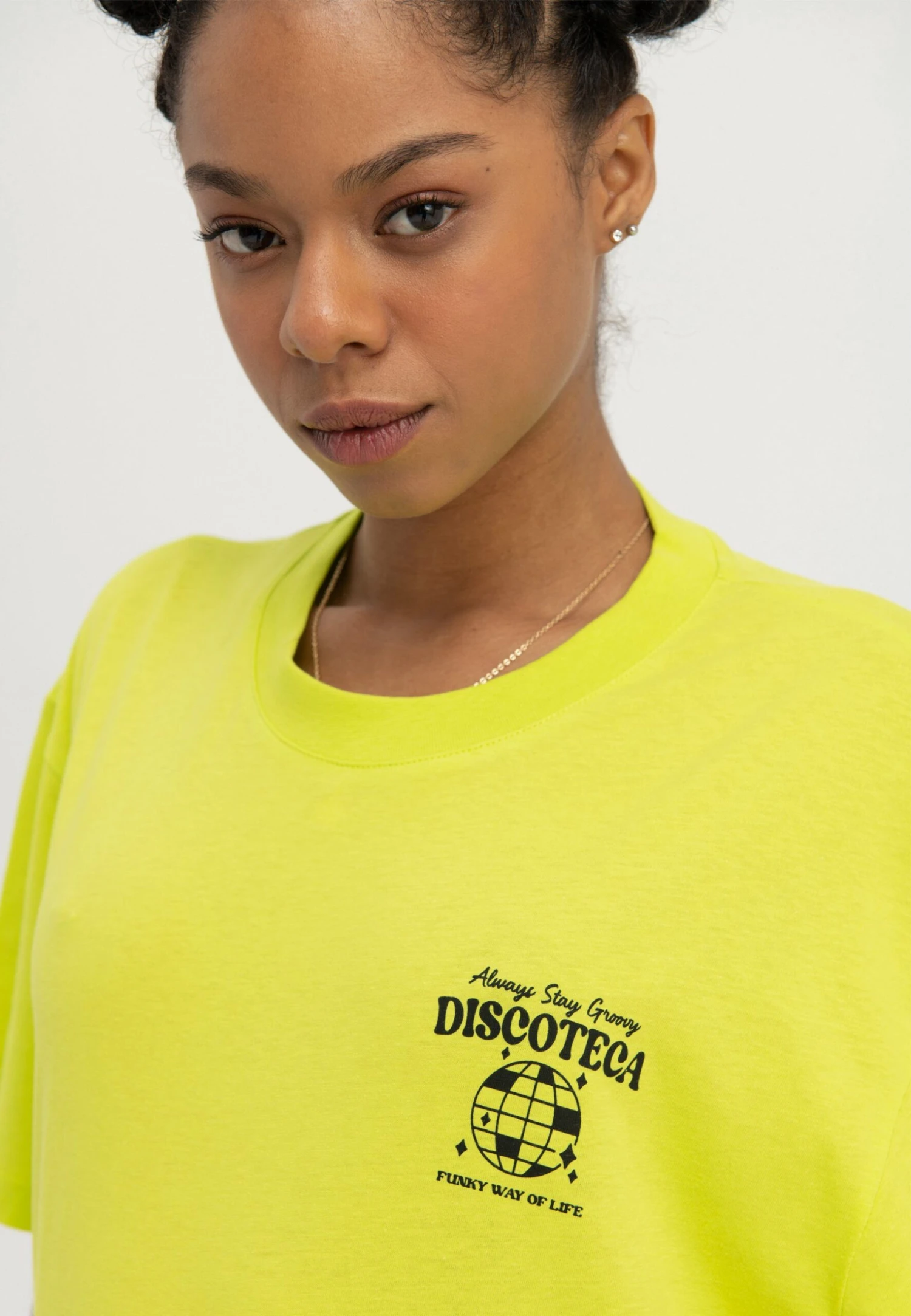 YOURTURN UNISEX - T-shirt Z Nadrukiem - Light Green 5 YOURTURN UNISEX - T-shirt Z Nadrukiem - Light Green - obrazek 5