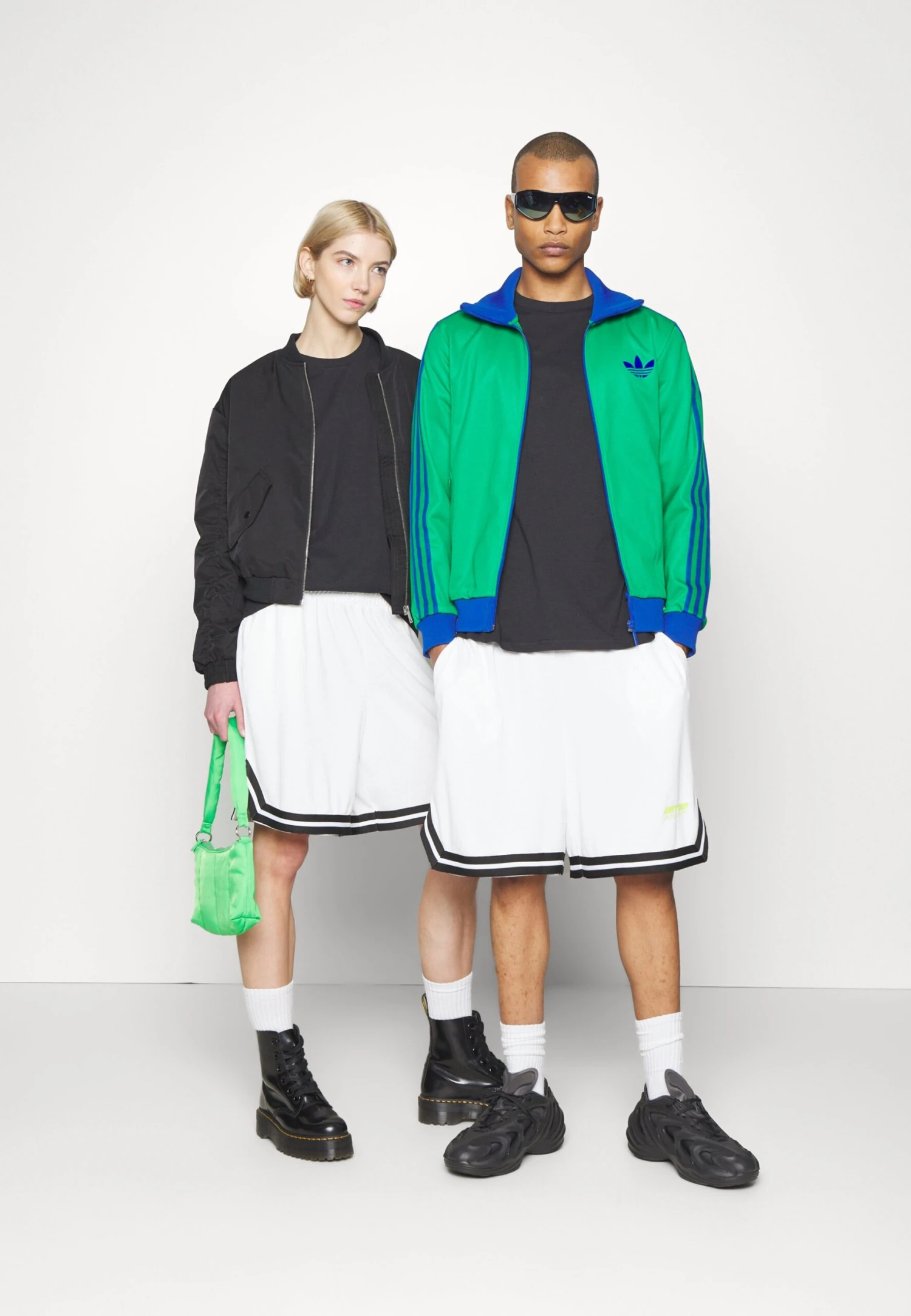 YOURTURN UNISEX 3 PACK - T-shirt Basic - White/mint/black 1 YOURTURN UNISEX 3 PACK - T-shirt Basic - White/mint/black