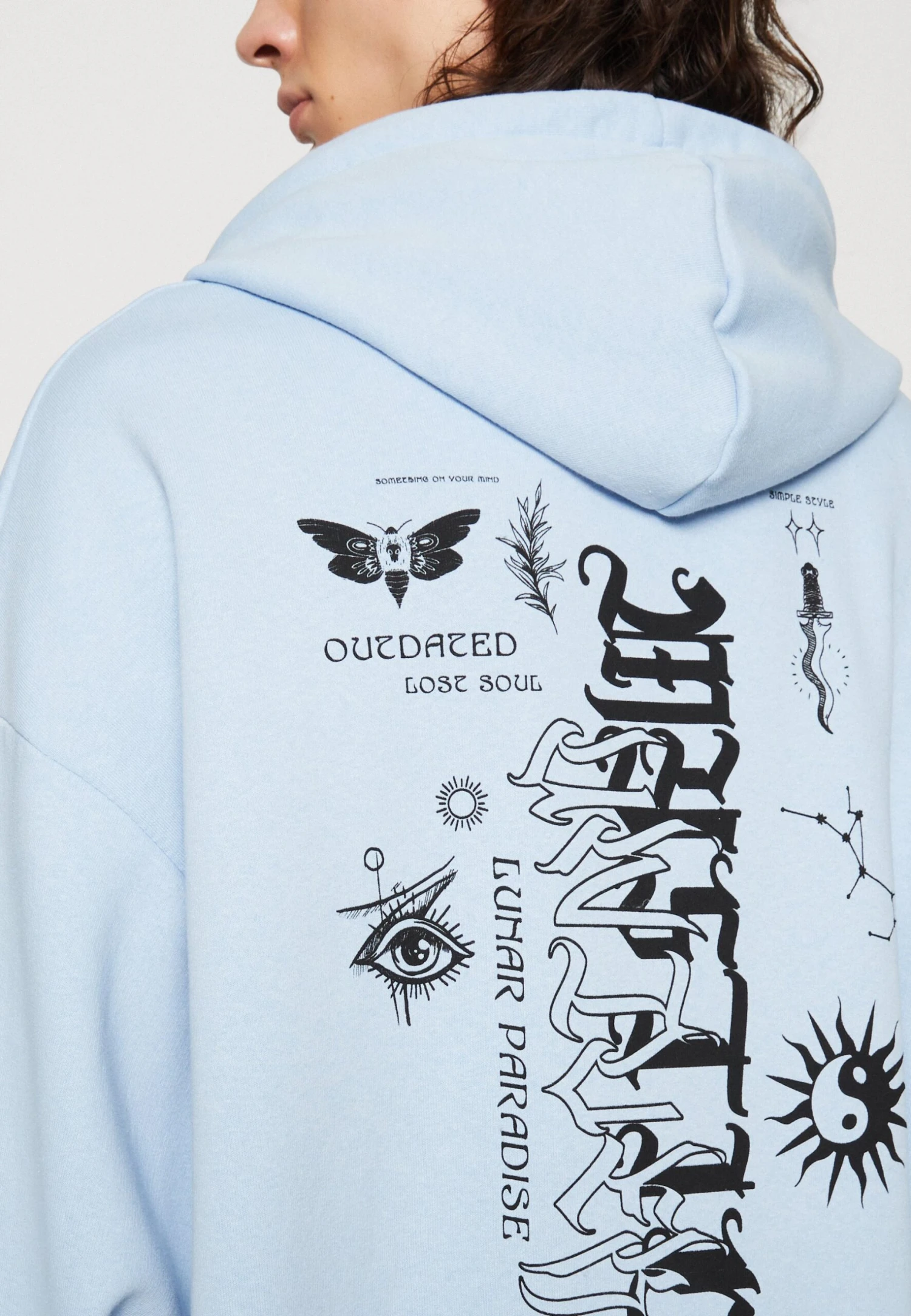 YOURTURN UNISEX - Bluza Z Kapturem - Blue 6 YOURTURN UNISEX - Bluza Z Kapturem - Blue - obrazek 6