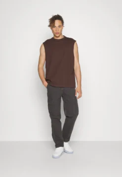 YOURTURN UNISEX 2 PACK - Top - Light Grey/brown