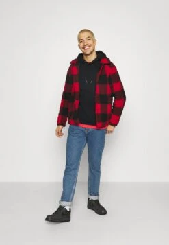 YOURTURN 2 PACK UNISEX - Bluza Z Kapturem - Black