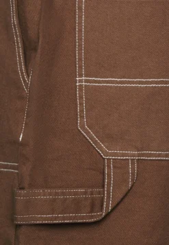 YOURTURN UNISEX - Szorty Jeansowe - Brown -Yourturn 819d62e120574642876fa4291d407b39 scaled