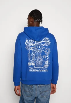 YOURTURN UNISEX - Bluza Z Kapturem - Blue