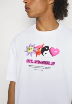 YOURTURN UNISEX - T-shirt Z Nadrukiem - White -Yourturn 93a39c2680e747509f7a93e3cabd515a scaled