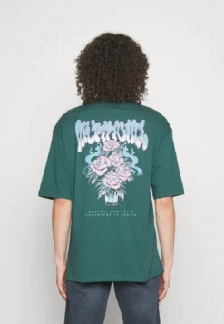 YOURTURN GRAPHIC TEE UNISEX - T-shirt Z Nadrukiem - Green