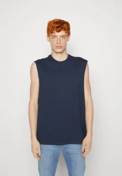 YOURTURN UNISEX 2 PACK - Top - Beige/dark Blue -Yourturn 988b58203f4c43b5822b1b91f7f8bd71 scaled