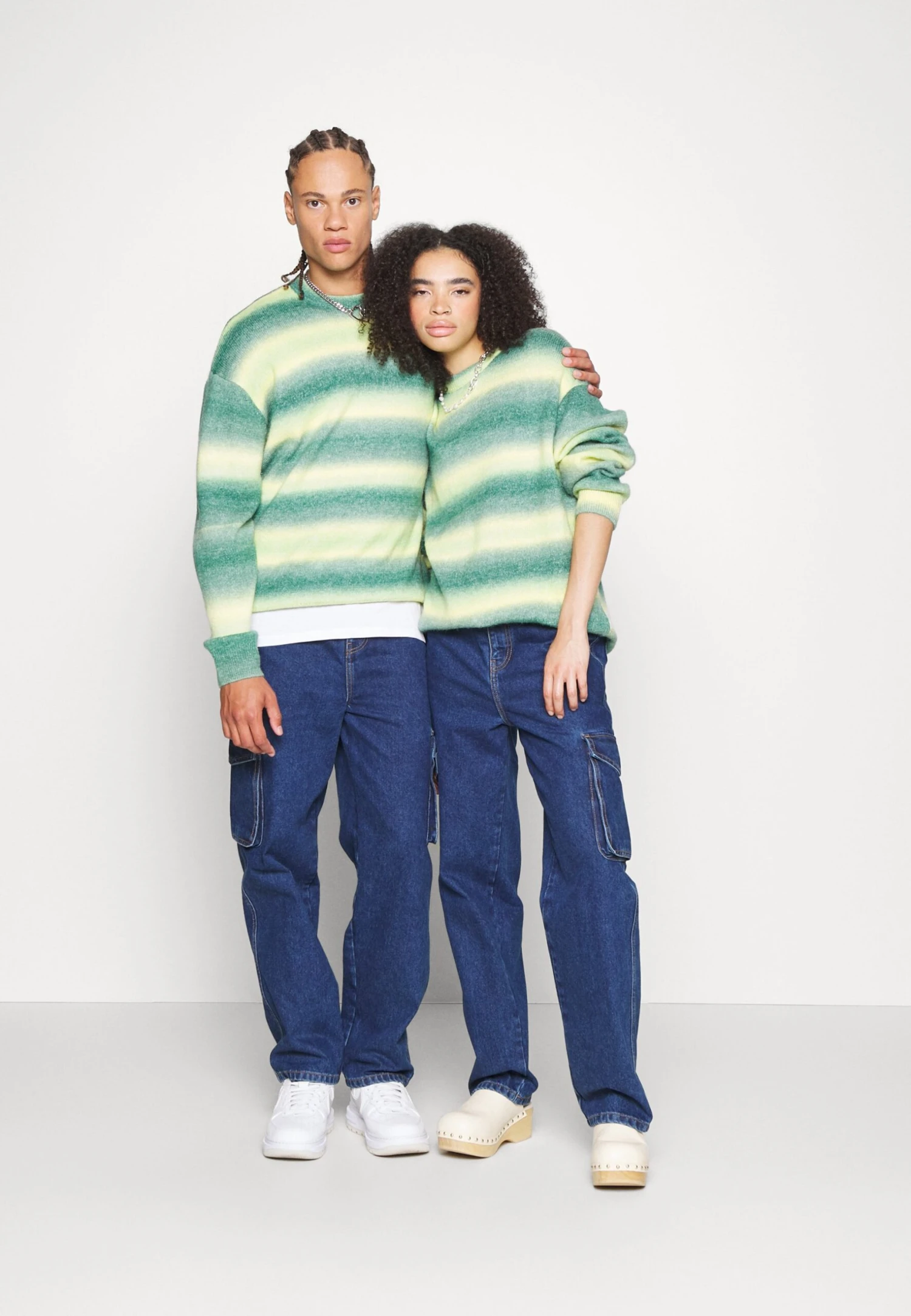 YOURTURN UNISEX - Sweter - Multi-coloured 2 YOURTURN UNISEX - Sweter - Multi-coloured - obrazek 2