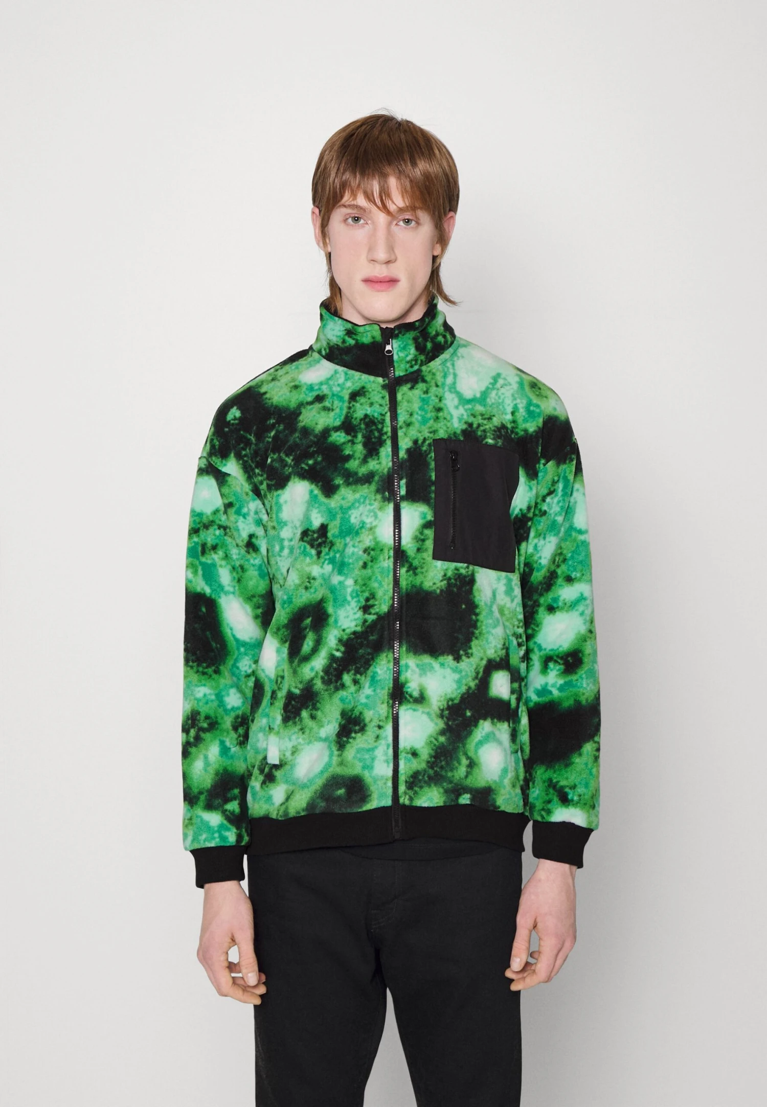 YOURTURN UNISEX - Kurtka Z Polaru - Green 1 YOURTURN UNISEX - Kurtka Z Polaru - Green