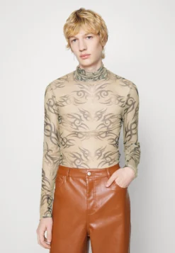 PHLUID PROJECT X YOURTURN UNISEX - Bluzka Z Długim Rękawem - Tan