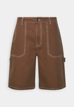YOURTURN UNISEX - Szorty Jeansowe - Brown -Yourturn 9c51a2f5d3b14acf852ee7c968b29d28 scaled