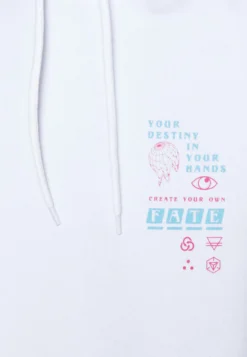 YOURTURN UNISEX - Bluza Z Kapturem - White -Yourturn 9d9a761c5d00465b9901499143ddff39 scaled