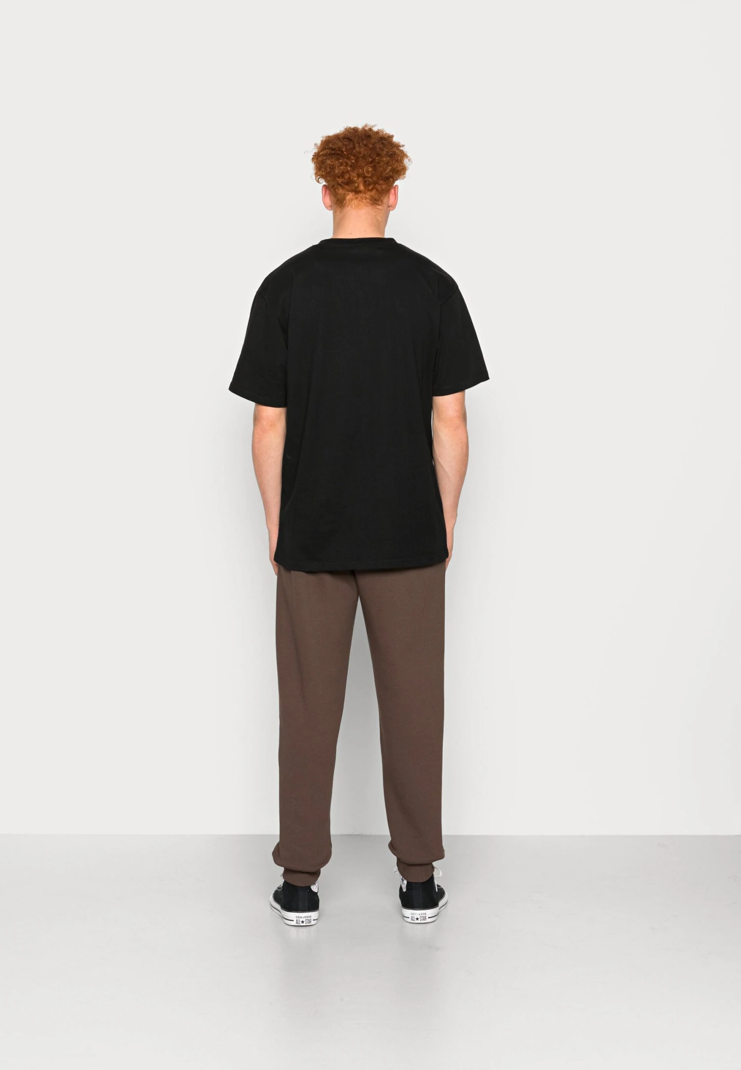 YOURTURN UNISEX - Spodnie Treningowe - Brown 3 YOURTURN UNISEX - Spodnie Treningowe - Brown - obrazek 3