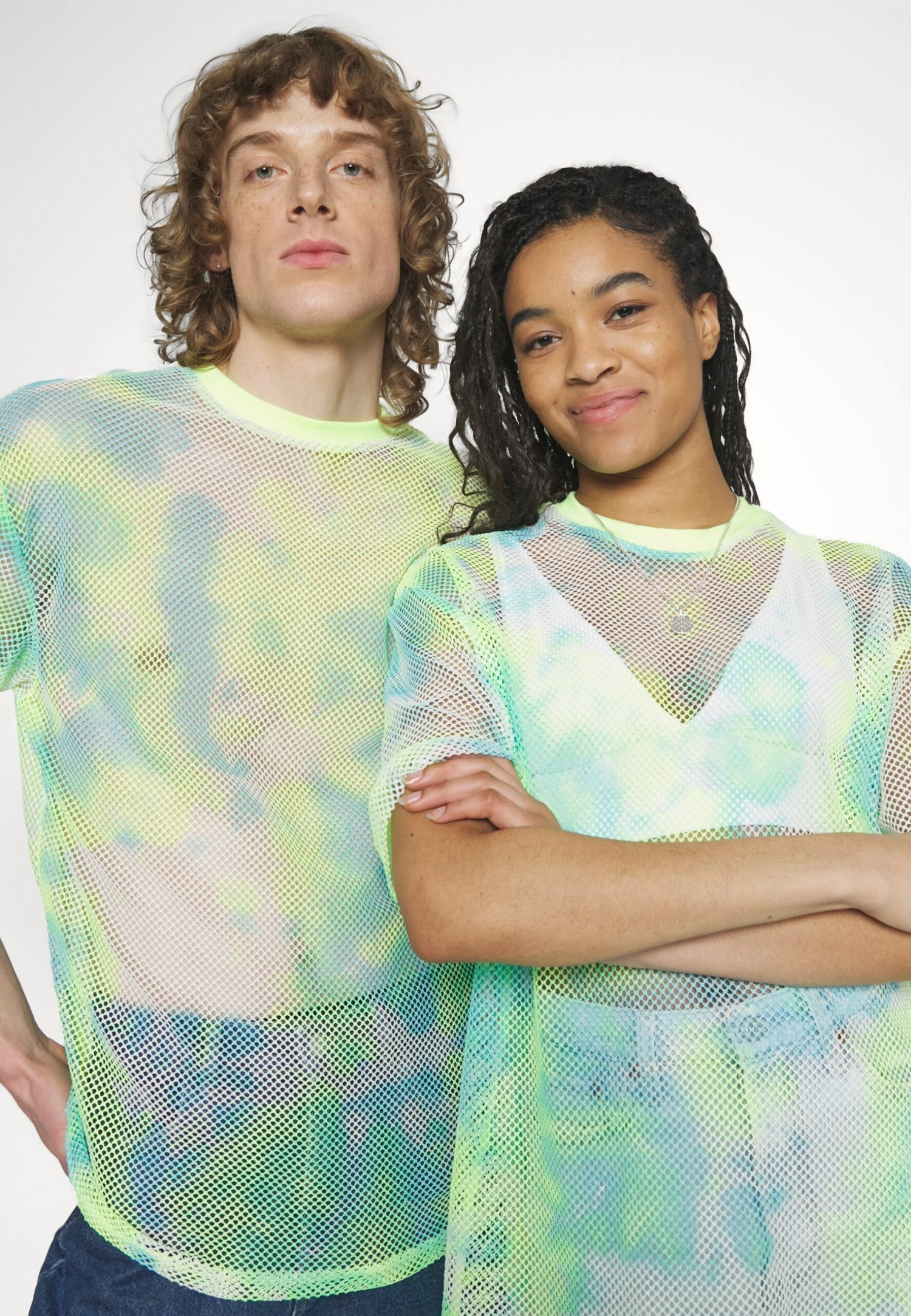 YOURTURN UNISEX - T-shirt Z Nadrukiem - Light Blue 4 YOURTURN UNISEX - T-shirt Z Nadrukiem - Light Blue - obrazek 4