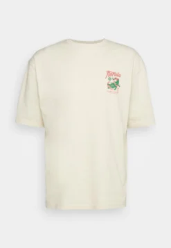 YOURTURN CROCODILE FLORIDA GRAPHIC TEE UNISEX - T-shirt Z Nadrukiem - Beige -Yourturn b198d671e565489ea5d4e3807bddb05c scaled