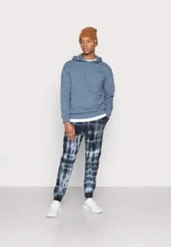 YOURTURN 2 PACK UNISEX - Bluza Z Kapturem - Blue/light Green