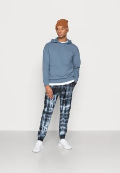 YOURTURN 2 PACK UNISEX - Bluza Z Kapturem - Blue/light Green