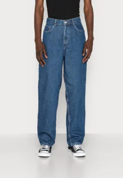 YOURTURN UNISEX - Jeansy Relaxed Fit - Rinsed Denim