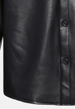 YOURTURN UNISEX - Kurtka Ze Skóry Ekologicznej - Black -Yourturn cb82c7c791af41c49e28fe3f20256a3d scaled