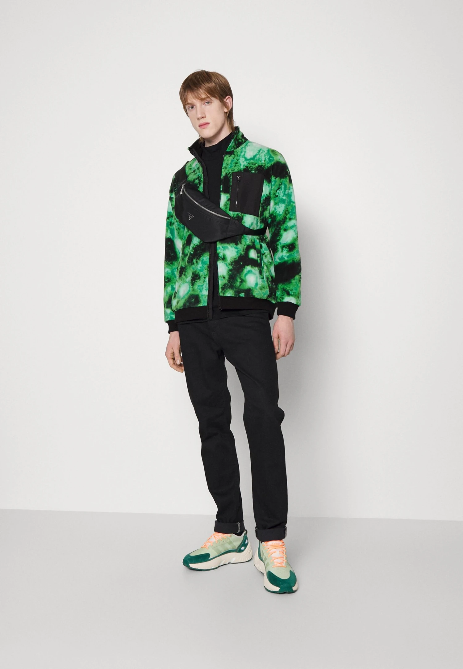 YOURTURN UNISEX - Kurtka Z Polaru - Green 2 YOURTURN UNISEX - Kurtka Z Polaru - Green - obrazek 2