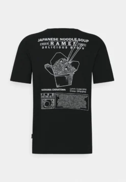 YOURTURN GRAPHIC T-SHIRT UNISEX - T-shirt Z Nadrukiem - Black