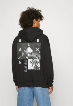 YOURTURN YT-ZI-0122-0413RELAXED HOODIE / 802 - BLACK - Bluza Z Kapturem - 802 - Black -Yourturn d8328c9600304c798bc45d2facda3c0b scaled