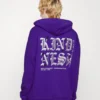YOURTURN KINDNESS HOODIE - Bluza - Purple