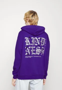 YOURTURN KINDNESS HOODIE - Bluza - Purple