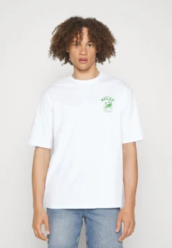 YOURTURN UNISEX - T-shirt Z Nadrukiem - White