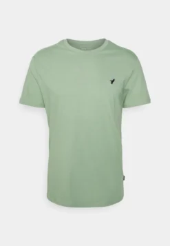 YOURTURN BIRDIE - T-shirt Basic - White/off-white/green -Yourturn f2be6c3455384443b424d639d5a09545 scaled