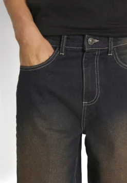 YOURTURN UNISEX - Szorty Jeansowe - Dark Blue Denim -Yourturn f80a93701951416694466c830fd107a7 scaled