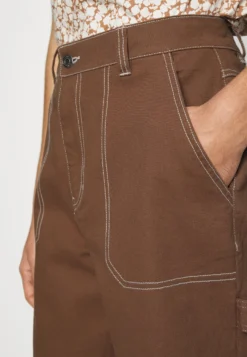 YOURTURN UNISEX - Szorty Jeansowe - Brown -Yourturn fd7664ba433149348b570194248baabe scaled